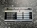 Mercedes Typeplaatje w108 w109 w111 w112, Ophalen, Nieuw, Voor