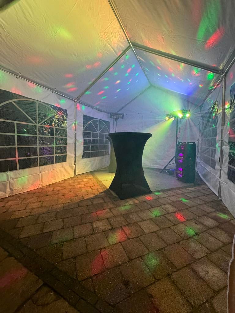 Partytent 3x4 verhuur, Tuin en Terras, Partytenten, Ophalen, Zo goed als nieuw, Minder dan 5 meter, Minder dan 4 meter