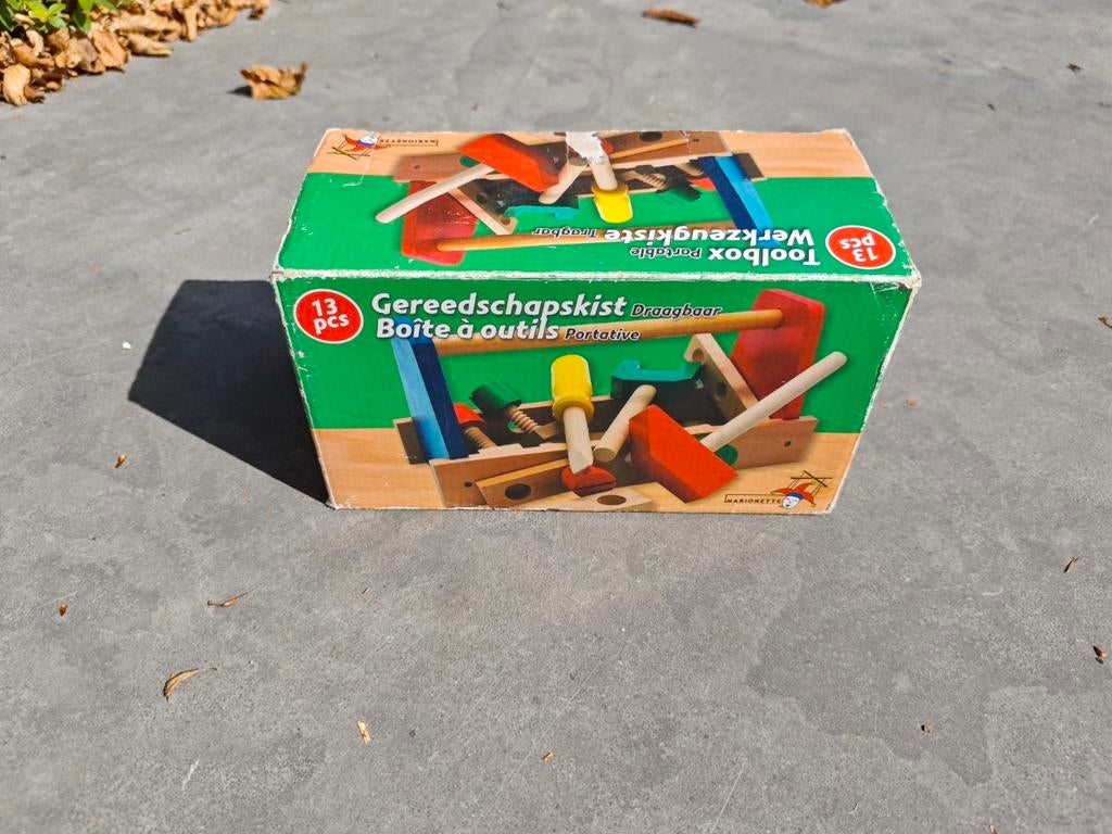 Gereedschapskist speelgoed, Ophalen, Zo goed als nieuw