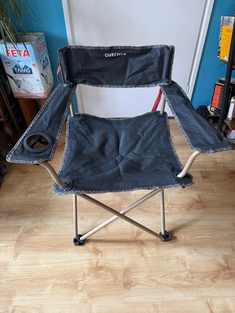 Campingstoel XL, Ophalen, Zo goed als nieuw, Campingstoel