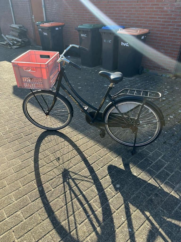 Dames oma fiets 26 inch, Fietsen en Brommers, Fietsen | Dames | Omafietsen, Minder dan 47 cm, Ophalen, Gebruikt