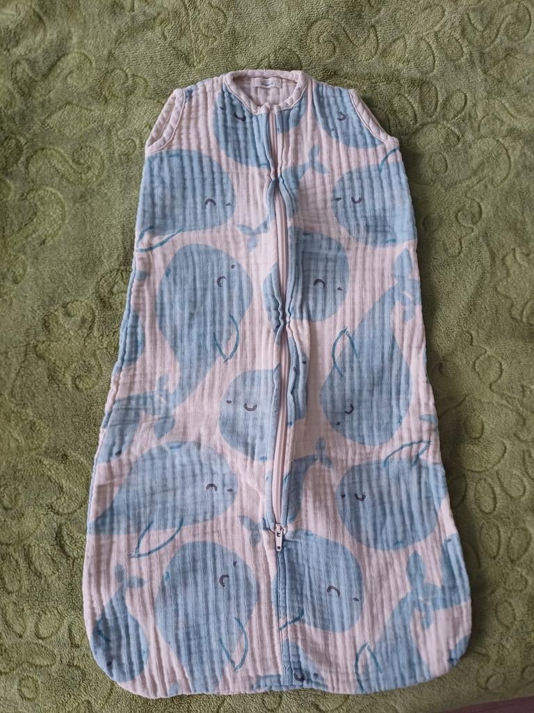 Zeeman slaapzak met walvissen, maat 50/62, Kinderen en Baby's, Dekens, Slaapzakjes en Inbakerproducten, Ophalen of Verzenden