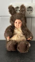 Anne Geddes pop, eekhoorn, 21cm, zo goed als nieuw, Ophalen of Verzenden, Zo goed als nieuw, Pop