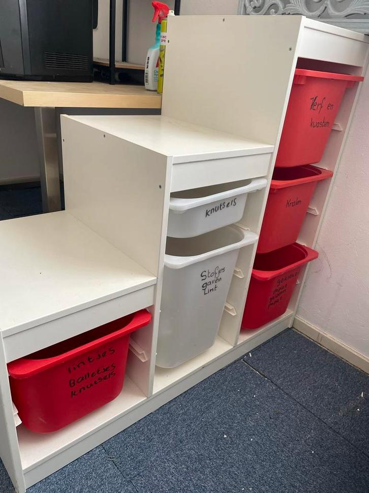 Trofast Handige opbergkast met bakken voor knutselspullen, Huis en Inrichting, Kasten | Overige, Gebruikt, Ophalen