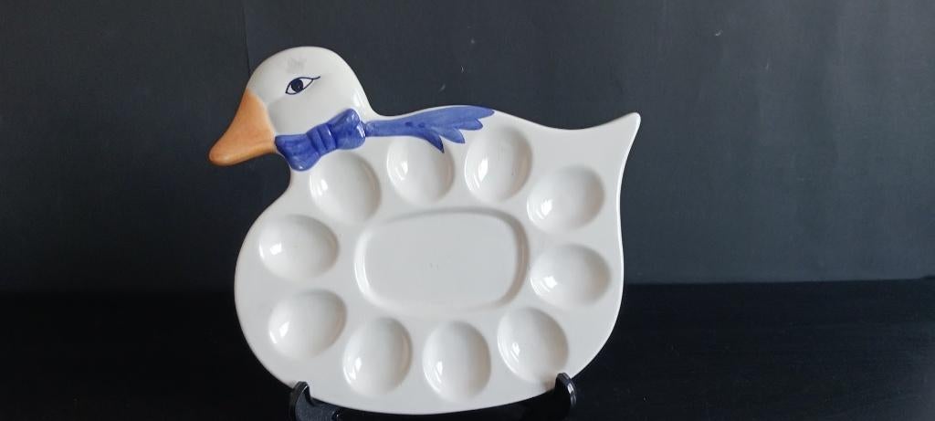 Eierenbord witte eend, Ophalen of Verzenden