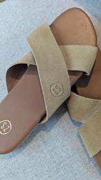 Zusss kruisband slipper camel maat 38 als nieuw, Bruin, Ophalen of Verzenden, Zo goed als nieuw, Zusss