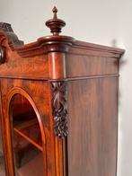 Bloem mahonie boekenkast met 2 laden en verstelbare schappen, Ophalen