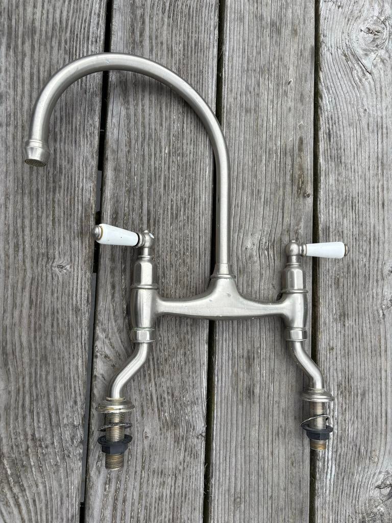Heritage Keukenkraan - Klassiek Design, Ophalen of Verzenden, Gebruikt, Rvs, Kraan