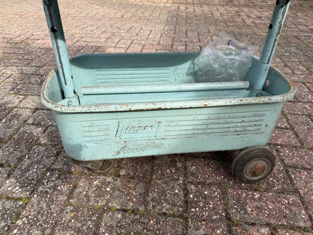 Vintage Hazet Assistent gereedschapswagen met lamp, Ophalen, Gevuld, Gebruikt