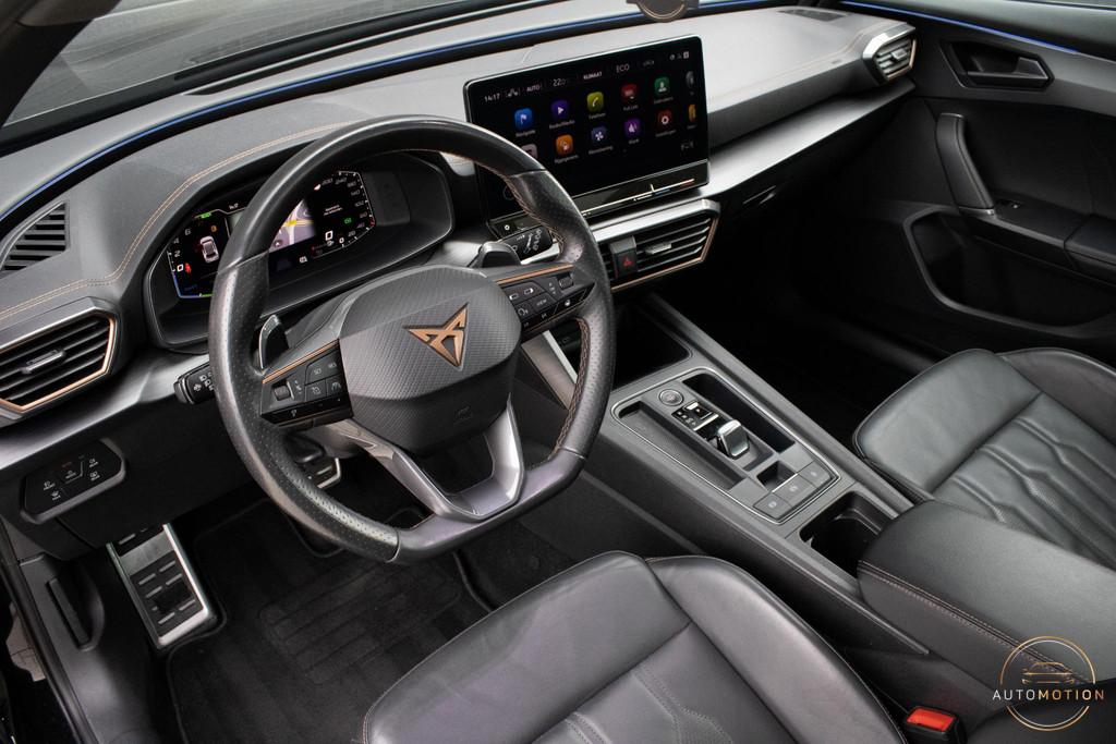 CUPRA Formentor 1.4 e-Hybrid Business PANO MEMORY LEDER CAME, Auto's, Cupra, Gebruikt, 4 cilinders, Zwart, 13 kWh