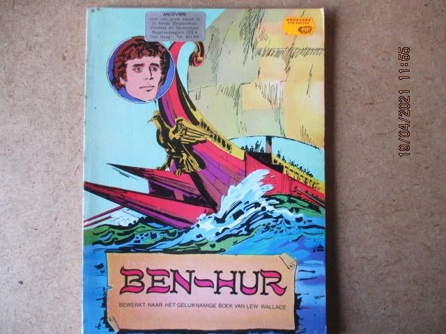 adv1443 ben hur, Eén stripboek, Ophalen, Gelezen