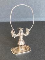 Miniatuur zilveren jongen met springtouw 18e eeuw, Antiek en Kunst, Ophalen of Verzenden, Zilver