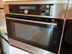 Pelgrim Combi Oven Magnetron - MAC624RVS, Gebruikt, Hete lucht, Oven met grill, Inbouw