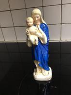 Mooi oud Mariabeeld Madonna in porselein, Ophalen of Verzenden