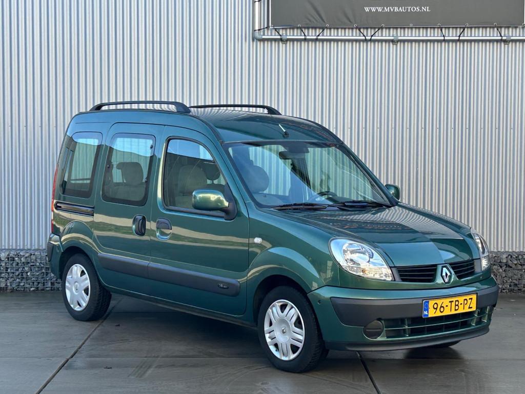 Renault Kangoo 1.6-16V Expression, Handgas Invalide auto, 1s, Auto's, Gebruikt, 1095 kg, 49 €/maand, Origineel Nederlands