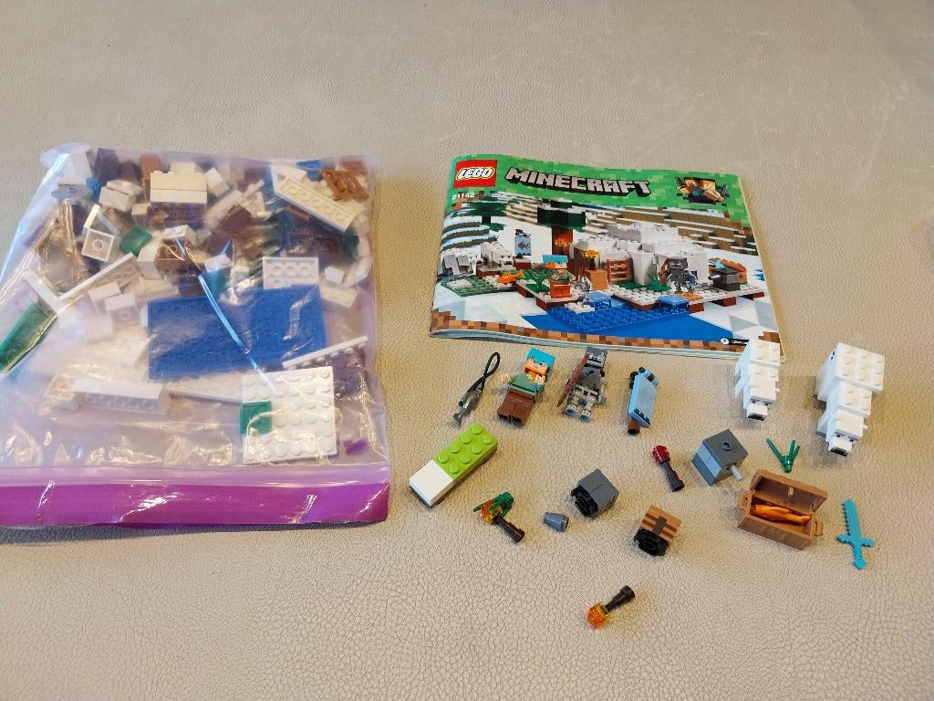 LEGO Minecraft 21142, Minecraft, Lego, Ophalen of Verzenden, Zo goed als nieuw