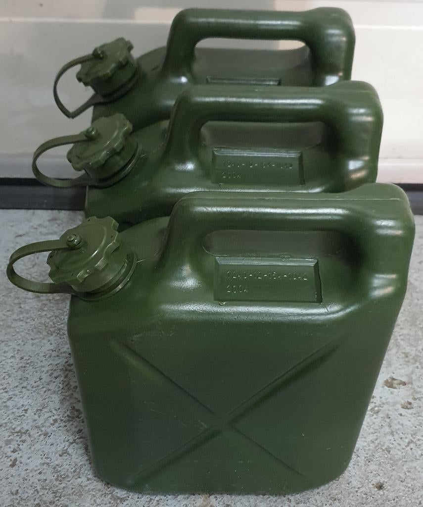 Originele KL Landmacht 5L Brandstof Jerrycan Benzine Diesel, Verzenden, Landmacht, Nederland, Overige typen