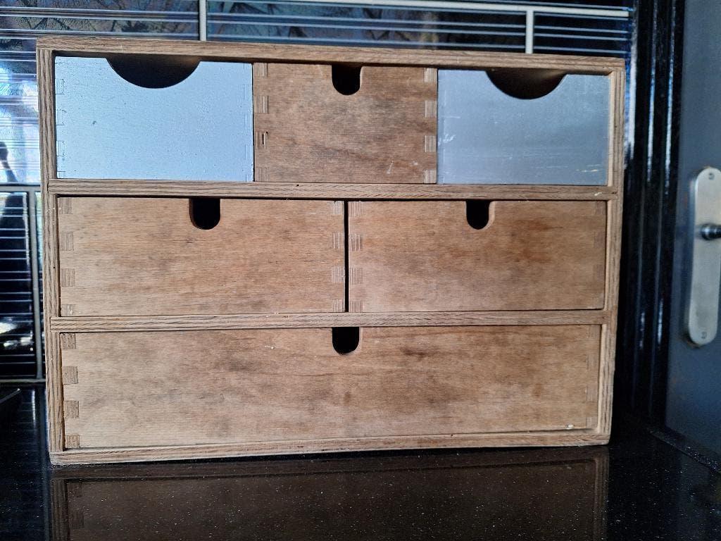 Ladekastje Ikea Moppe, Ophalen, Minder dan 50 cm, Gebruikt, 5 laden of meer