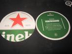 Heineken bierviltjes (dubbelzijdig) verfrissend, Ophalen of Verzenden, Zo goed als nieuw, Viltje(s), Heineken