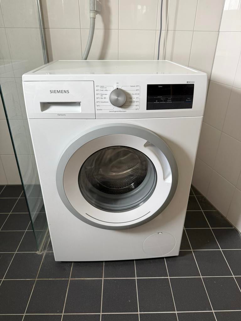 Siemens iQ300 WM14NO75NL Wasmachine - 7kg, 1400 toeren, Ophalen, Gebruikt, Voorlader, 85 tot 90 cm