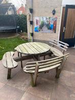 Gratis Picknicktafel, Ophalen, Gebruikt, 8 zitplaatsen, Tuinset