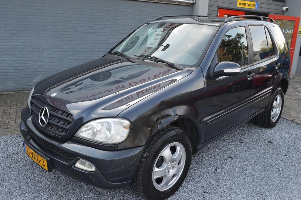 Mercedes-Benz M-klasse ML 270 CDI AUT Airco Grijs Kenteken T, Auto's, Bestelauto's, Gebruikt, 2080 kg, Bedrijf, Vierwielaandrijving