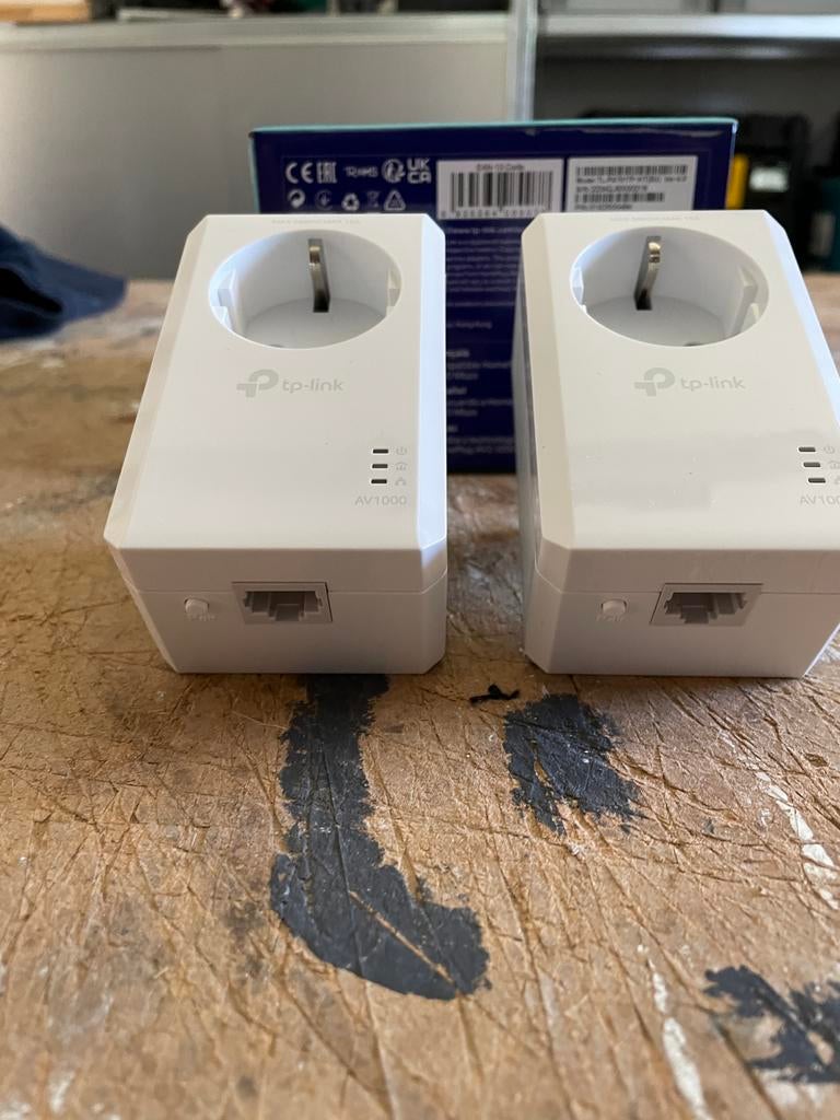 TP-Link AV1000 Powerline Starter Kit (TL-PA7017P KIT), Ophalen of Verzenden, Zo goed als nieuw