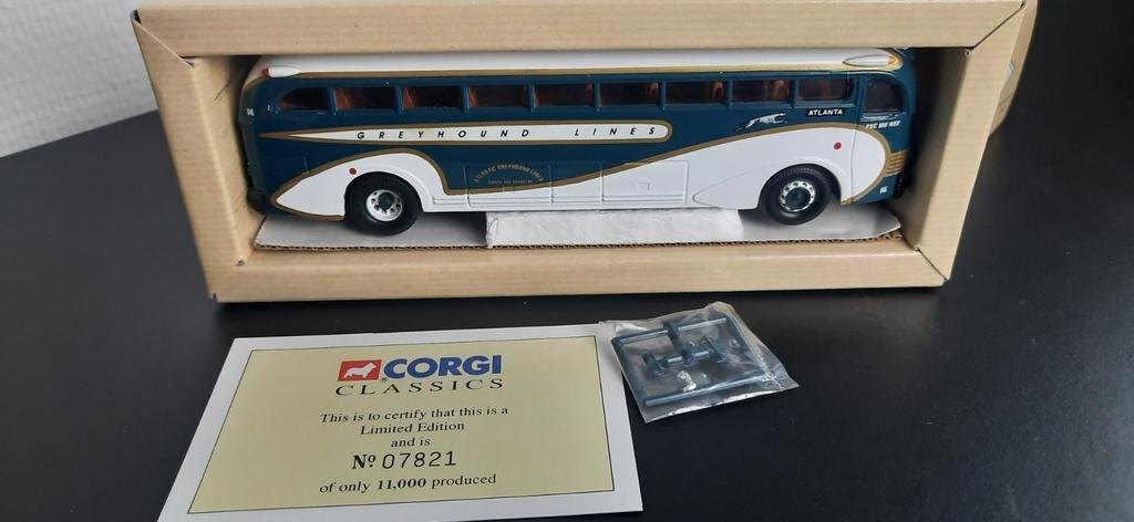GREYHOUND lines autobus van CORGI CLASSICS, Ophalen of Verzenden, Nieuw, Bus of Vrachtwagen, Corgi