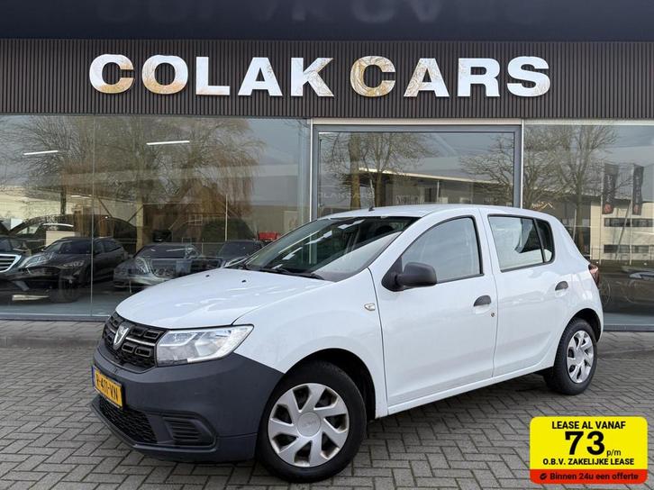 Dacia Sandero 1.0 SCe Laureate Airco- NAP-Garantie!, Auto's, Dacia, Bedrijf, Te koop, Sandero, ABS, Airbags, Airconditioning, Alarm