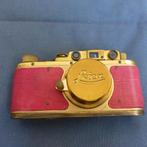 * Leica  camera  met een Leitz Elmar lens 1:3,5 f 50 mm, Ophalen of Verzenden, Gebruikt, Compact, Leica