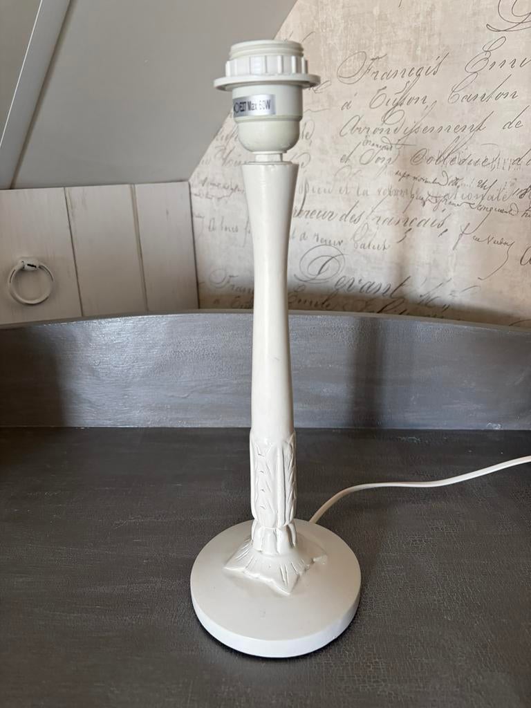 Lampenvoet, Ophalen, Zo goed als nieuw, Hout, Minder dan 50 cm