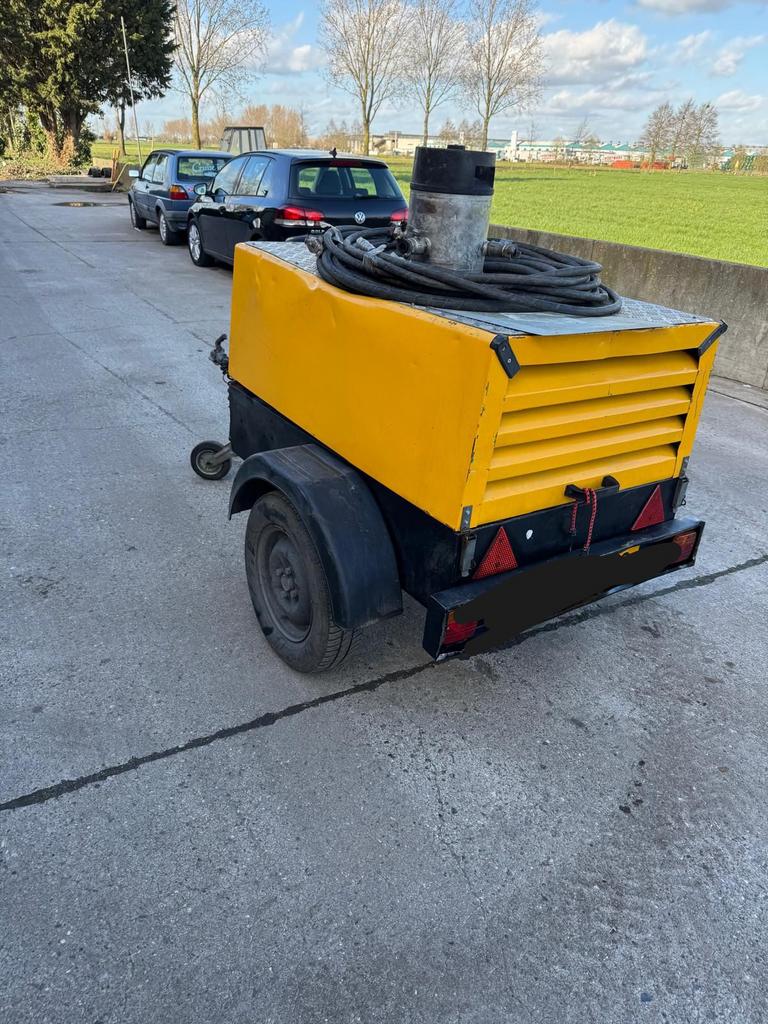 Atlas compressor op aanhanger, 100 liter of meer, Ophalen, Gebruikt, Mobiel