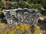Betonnen dakpannen, Doe-het-zelf en Verbouw, Dakpannen en Dakbedekking, Ophalen, Gebruikt, Steen of Klei, Dakpannen