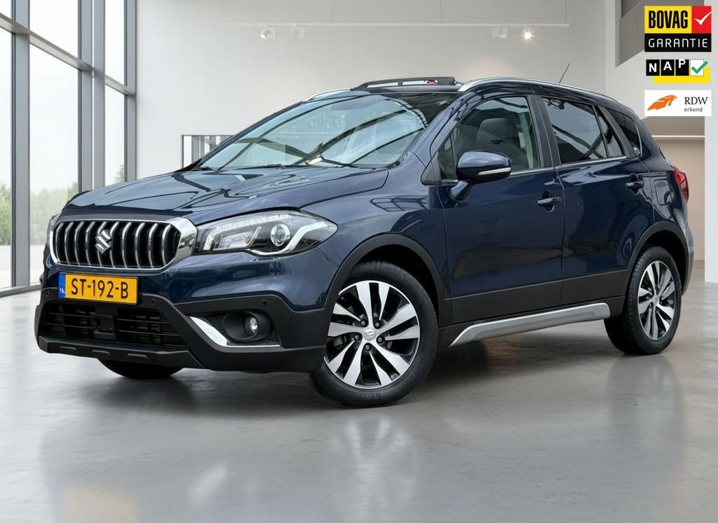 Suzuki S-Cross 1.0 Boosterjet High Executive| PANO| NAP| CRU, Auto's, Suzuki, Stof, Gebruikt, 49 €/maand, Origineel Nederlands