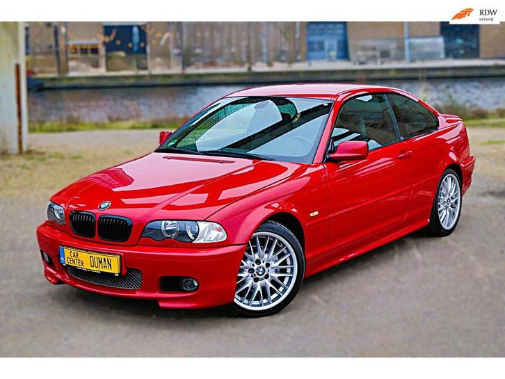 BMW 3-serie Coupé 320Ci Executive M SPORT E46 IMOLA-ROT YOU, Auto's, BMW, Bedrijf, Te koop, 3-Serie, ABS, Airbags, Airconditioning