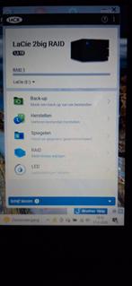 Lacie Big 2X 1,5 TB Samsung schijven, Gebruikt, Server, HDD, 3 TB (2x 1,5 TB)