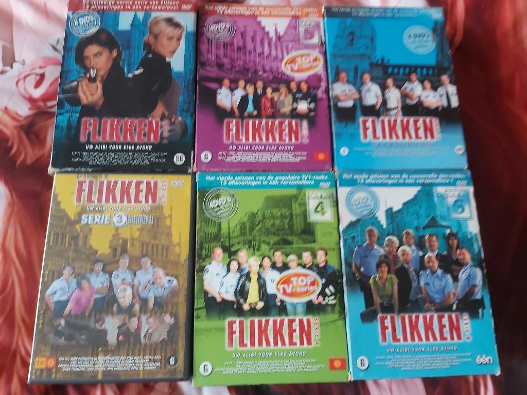 flikken   1  t/m.  6  en 10, Vanaf 9 jaar, Ophalen of Verzenden, Gebruikt, Drama
