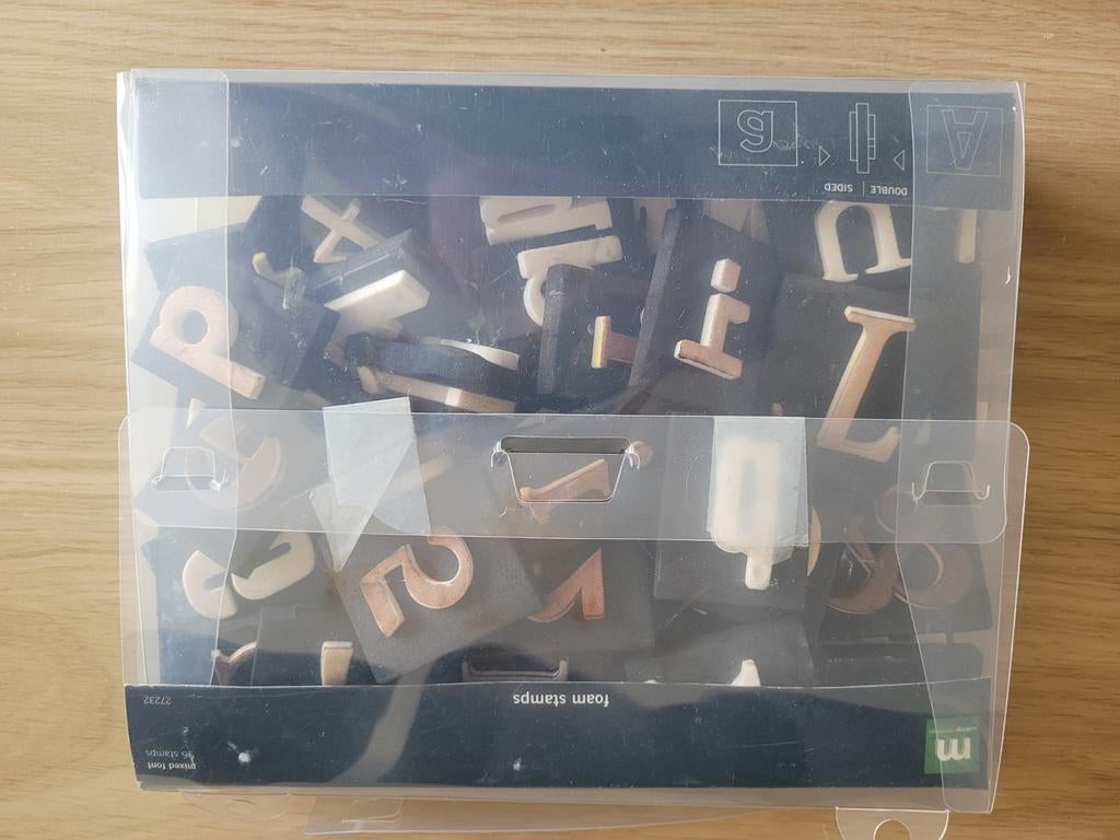 Stempels foam 3, Hobby en Vrije tijd, Stempelen, Verzenden
