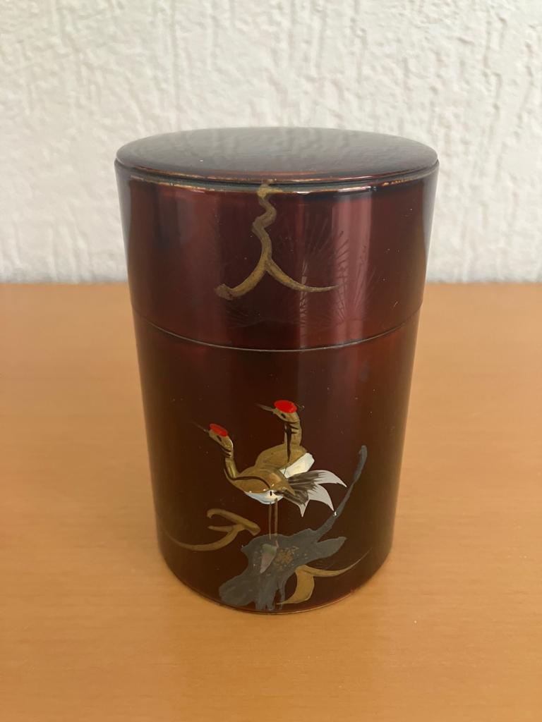 Vintage Japanse Theebus – Tea Caddy, Ophalen of Verzenden