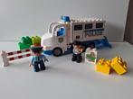 Duplo 5680. Grote politietruck, boef, agent,  geld en goud, Ophalen of Verzenden, Zo goed als nieuw, Duplo