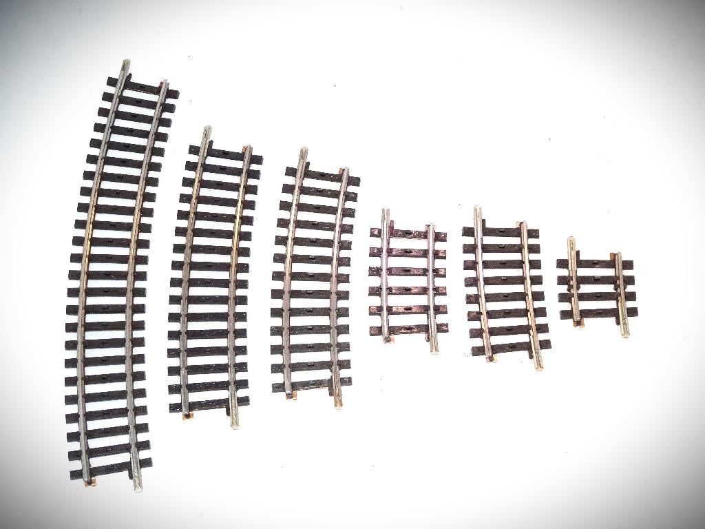Marklin gebogen K-rail 2232-2233-2223-2224-2234-2235 (bocht), Wisselstroom, Wagon, Ophalen of Verzenden, Zo goed als nieuw