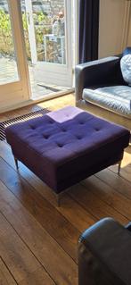 Poef ook te gebruiken als tafel met een dienblad erop., Ophalen, Overige materialen, Gebruikt, 50 tot 100 cm