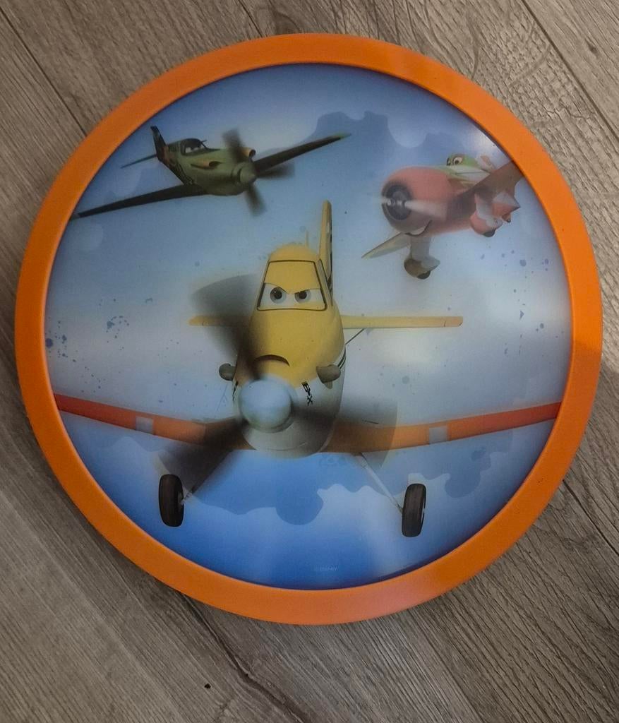 Plafondlamp Plafonnire Disney Planes Kinderkamer, Ophalen, Gebruikt, Kunststof, Kinderkamer, Disney, Planes
