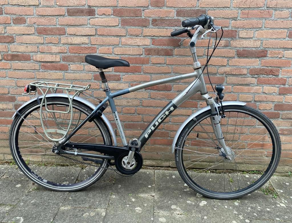 Robuuste Puch Studentenfiets, Fietsen en Brommers, Fietsen | Heren | Herenfietsen, Versnellingen, Zo goed als nieuw, 57 tot 61 cm