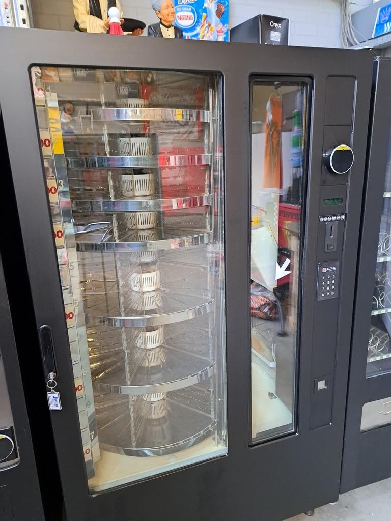 Zuivel / groente automaat gekoeld, Ophalen