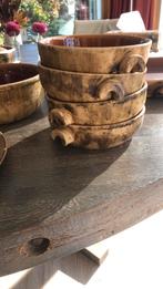 Vintage ovenvast aardewerk servies, Ophalen of Verzenden, Gebruikt, Rond, Steen of Aardewerk