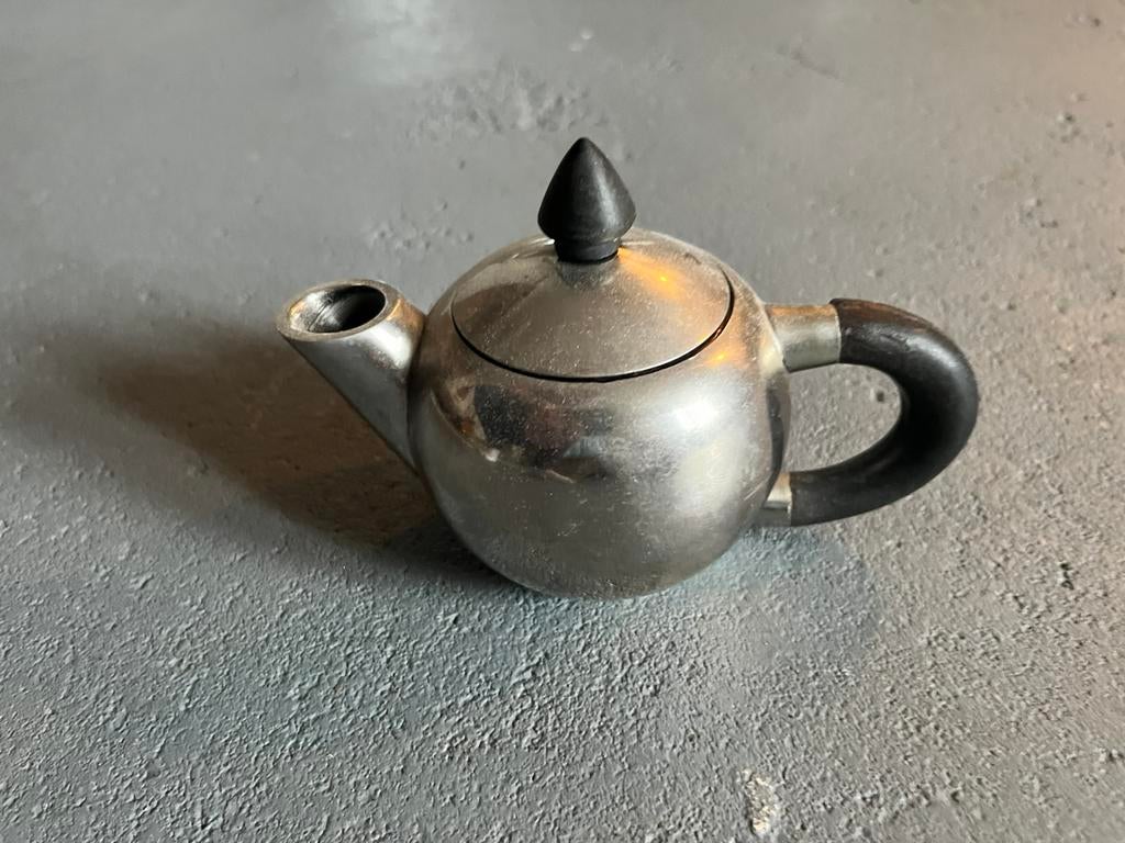 Oud art deco theepotje bakeliet Chinees design Alessi?, Verzamelen, Ophalen of Verzenden, Huis en Inrichting