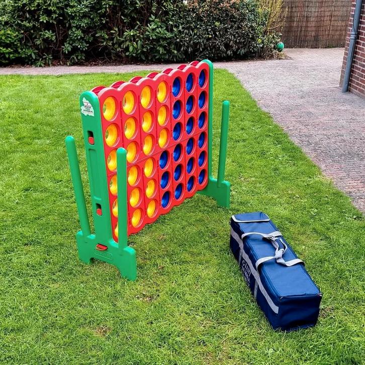 Veel XL spellen te huur: Twister, Jenga, blokken en darts!, Hobby en Vrije tijd, Feestartikelen | Verhuur, Zo goed als nieuw, Ophalen of Verzenden