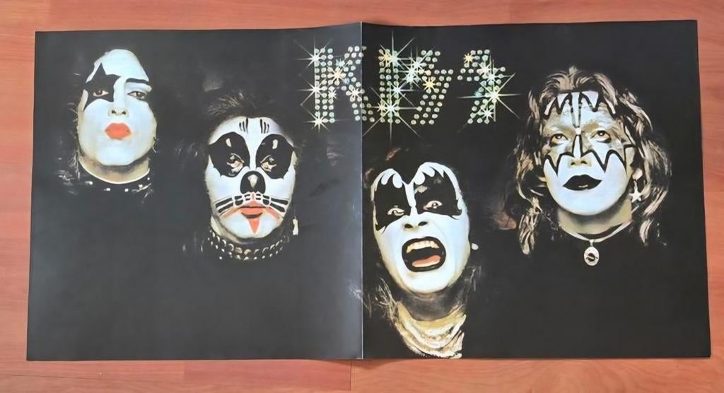 Kiss Poster Nieuw, Ophalen of Verzenden, Nieuw, Rechthoekig Liggend, Muziek