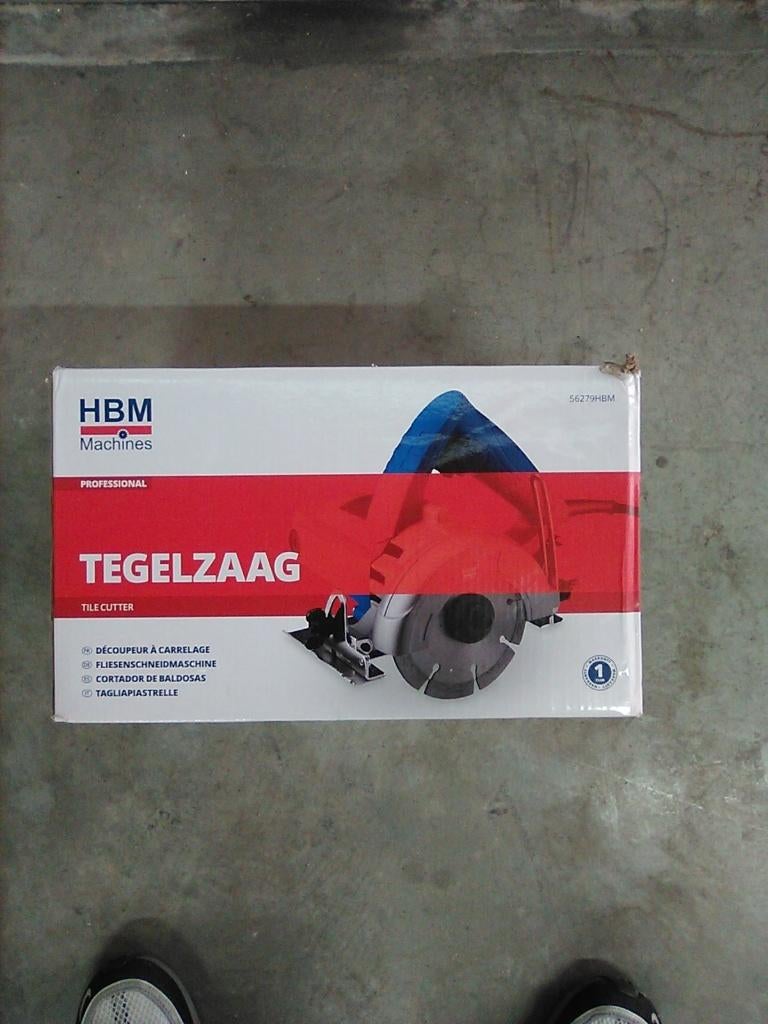 HBM tegelzaag 1400W, Minder dan 30 mm, Cirkelzaag, 600 tot 1200 watt, Ophalen of Verzenden
